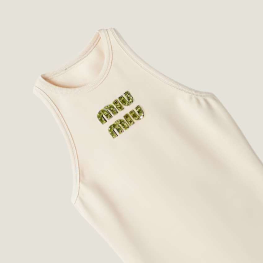 GREEN TANK TOP